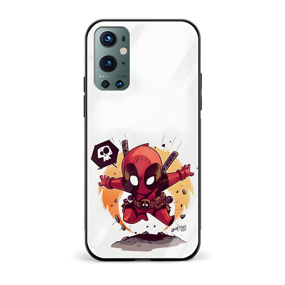 Deadpool – Animated Print Glass Back Phone Case