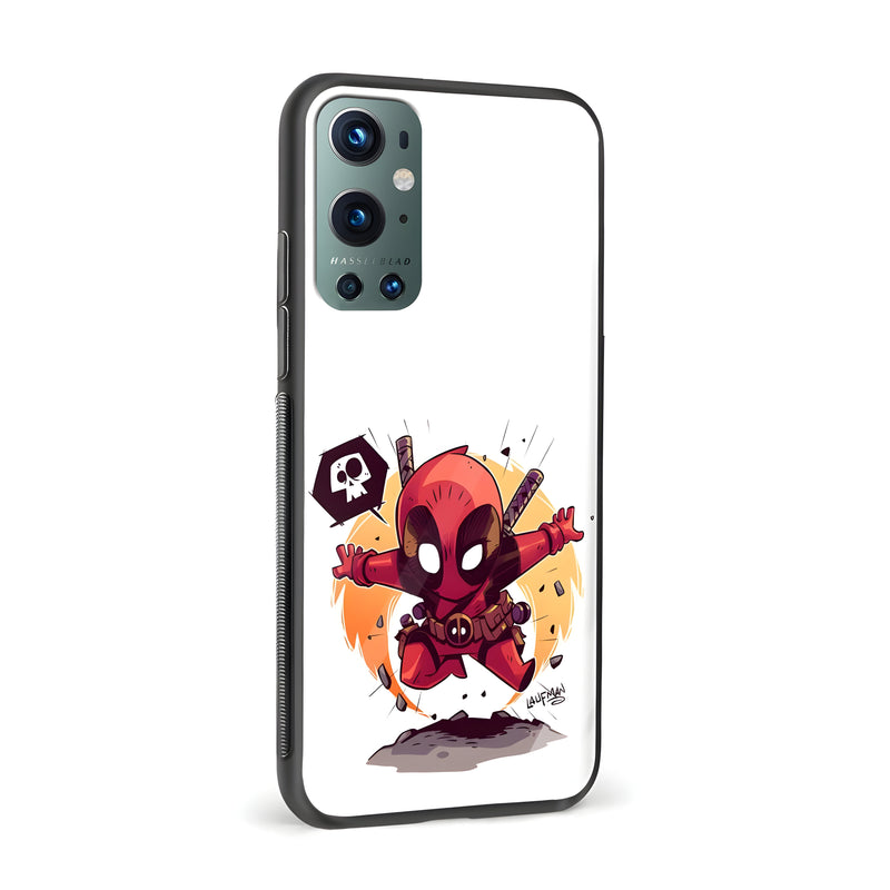 Deadpool – Animated Print Glass Back Phone Case