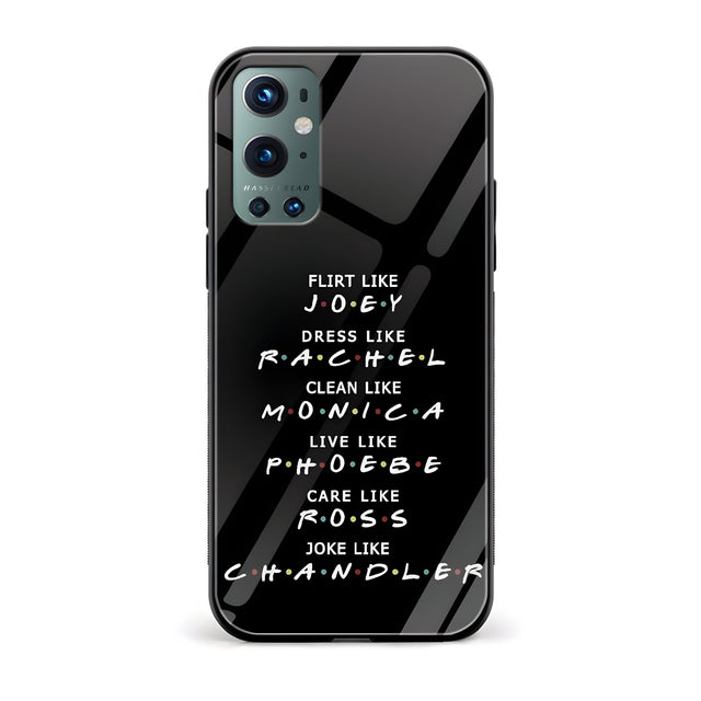 F.R.I.E.N.D.S Printed Glass Back Phone Case