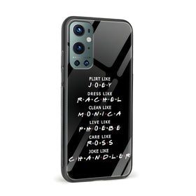 F.R.I.E.N.D.S Printed Glass Back Phone Case