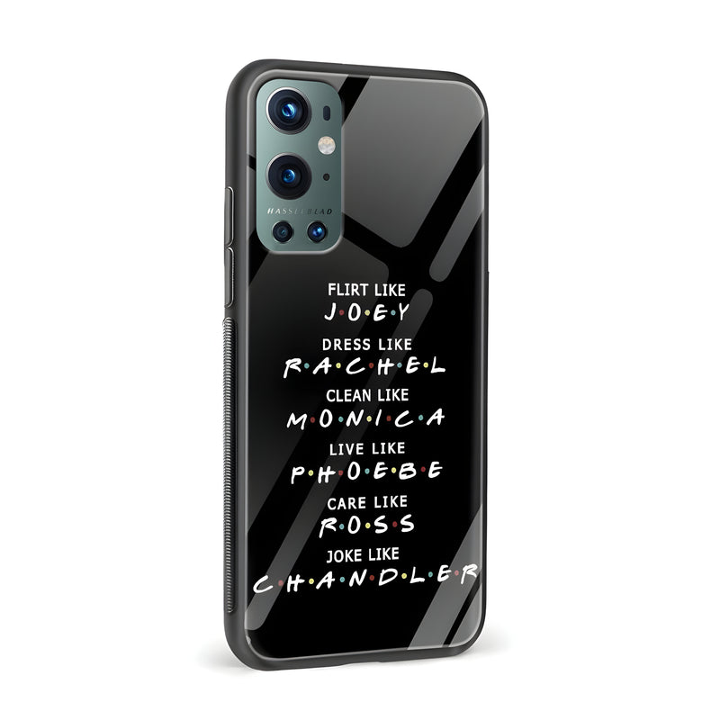 F.R.I.E.N.D.S Printed Glass Back Phone Case