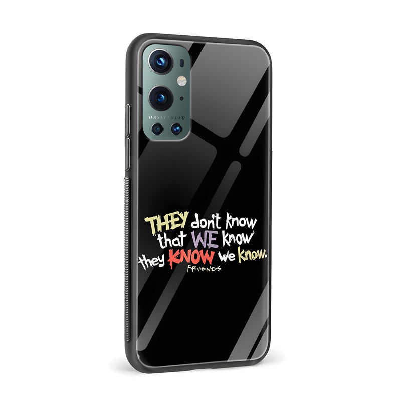 FRIENDS – Phoebe and Joey Printed Glass Back Phone Case