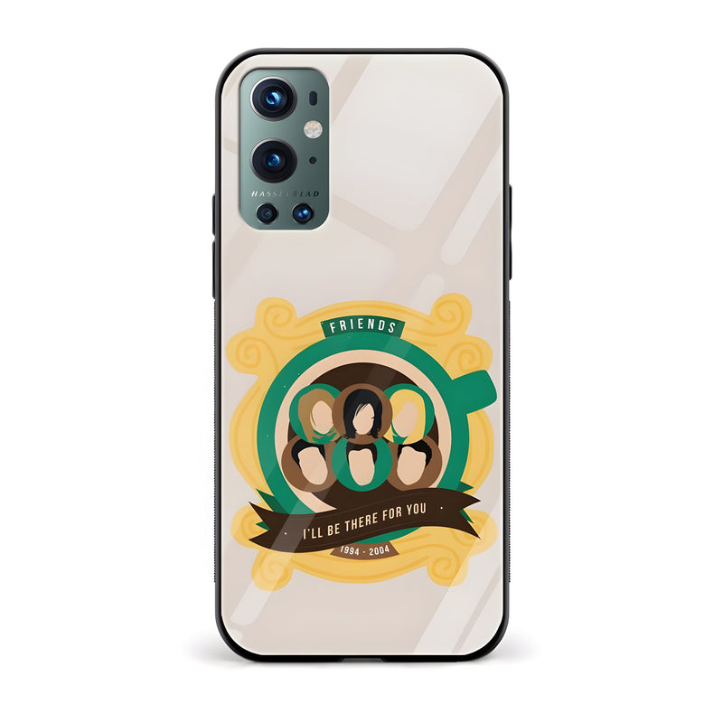 FRIENDS Printed Glass Back Phone Case