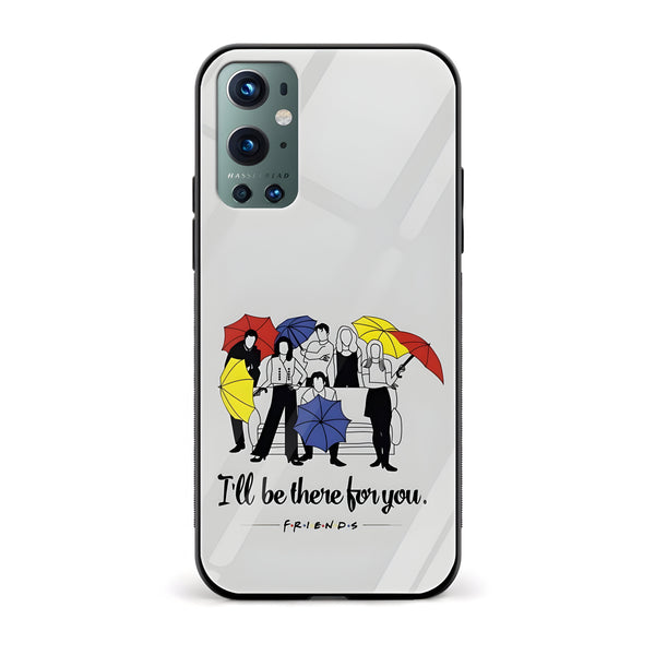 FRIENDS Printed Glass Back Phone Case