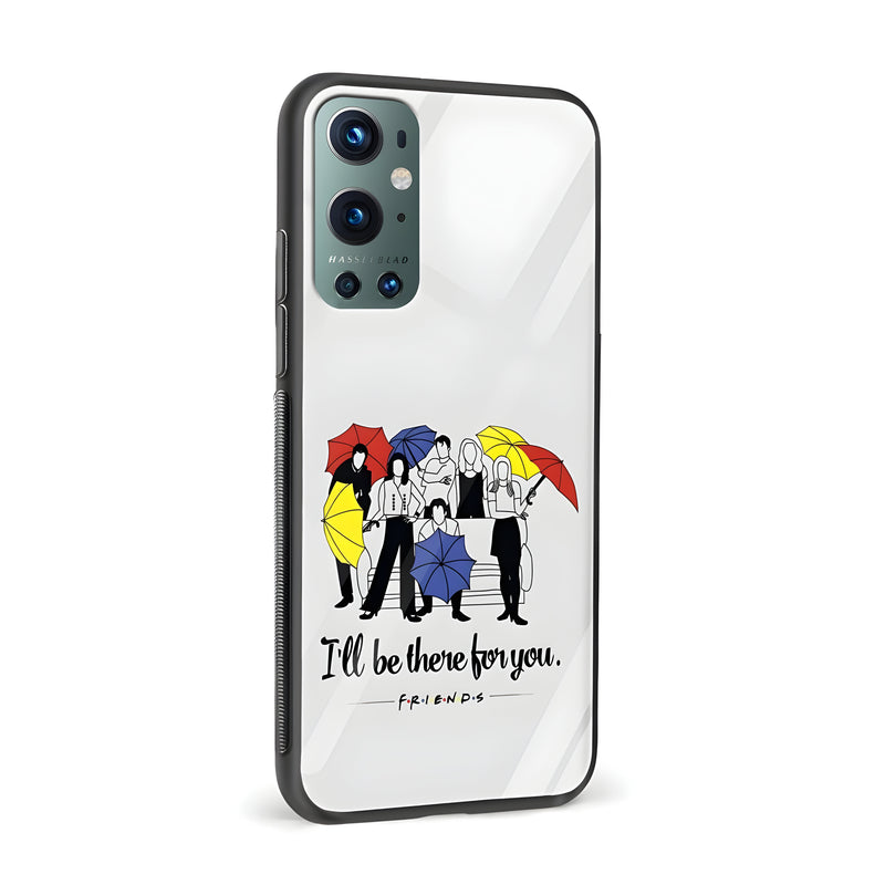 FRIENDS Printed Glass Back Phone Case