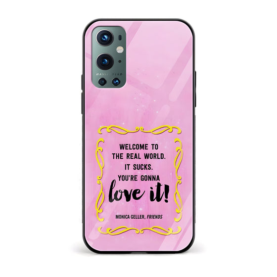 FRIENDS – Monica Printed Glass Back Phone Case