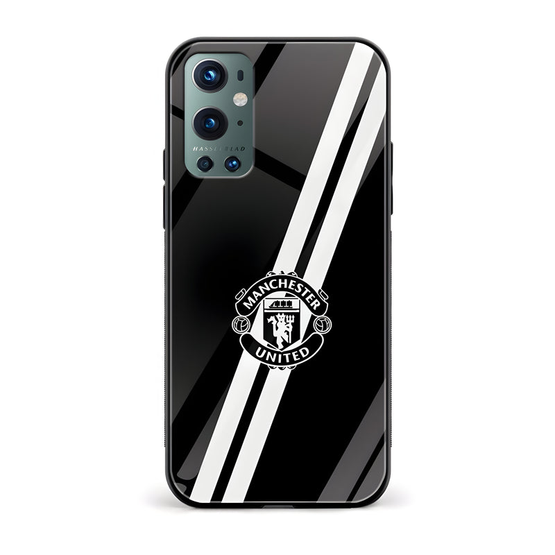 Football – Manchester United Printed Glass Back Phone Case