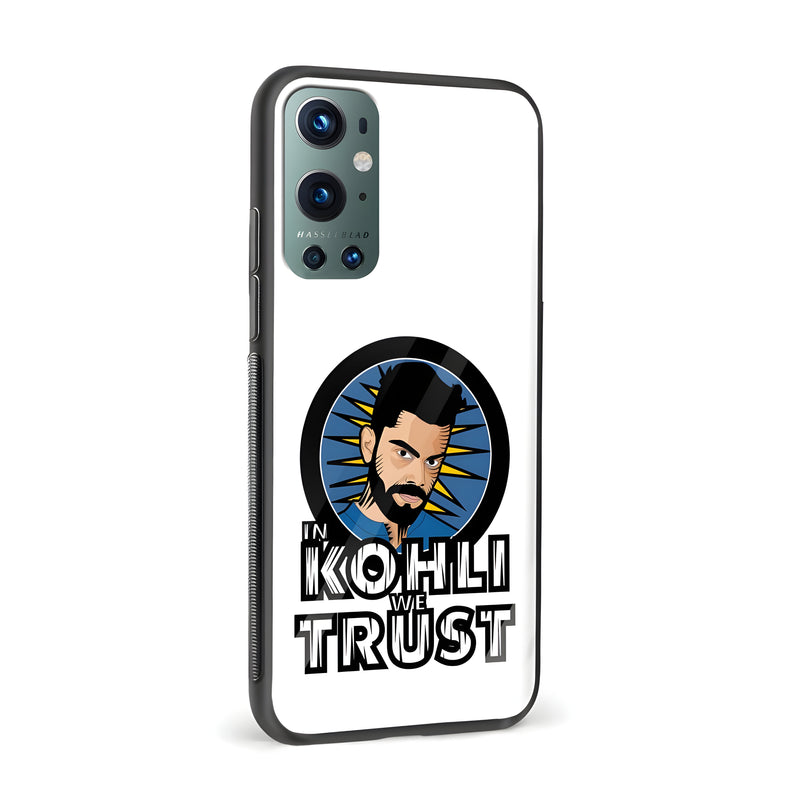 Cricket – Virat Kolhi Printed Glass Back Phone Case