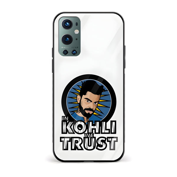 Cricket – Virat Kolhi Printed Glass Back Phone Case