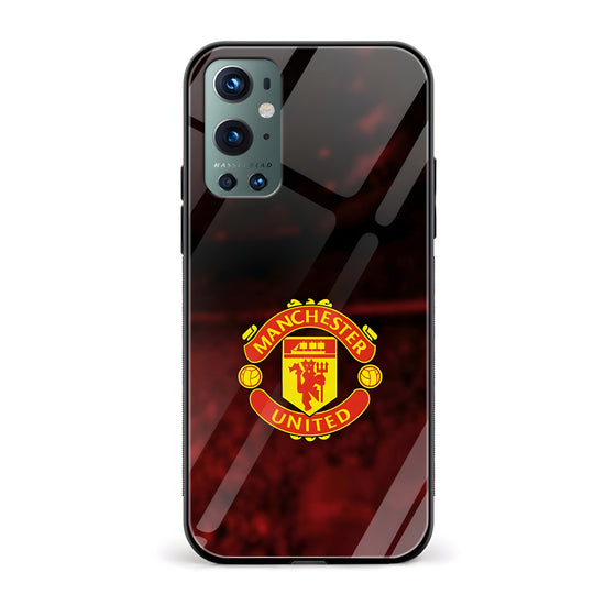 Football – Manchester United Printed Glass Back Phone Case