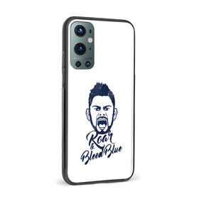 Cricket – Virat Kohli Printed Glass Back Phone Case