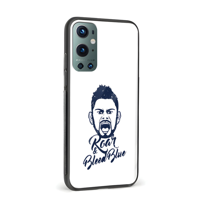 Cricket – Virat Kohli Printed Glass Back Phone Case