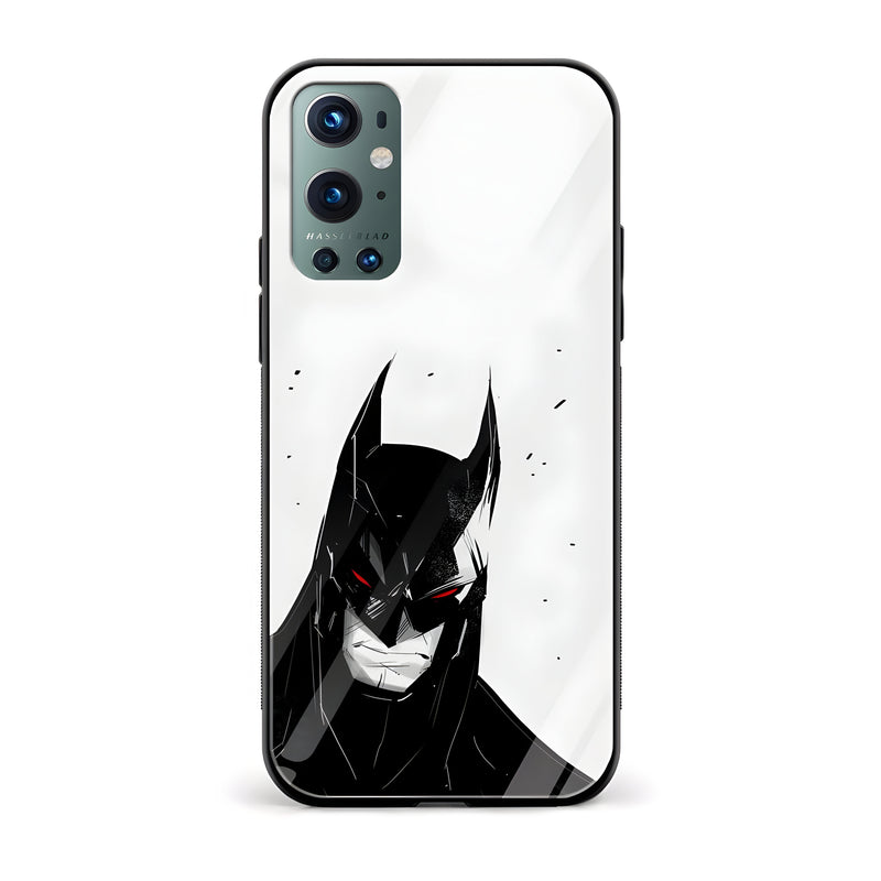 Batman Printed Glass Back Phone Case