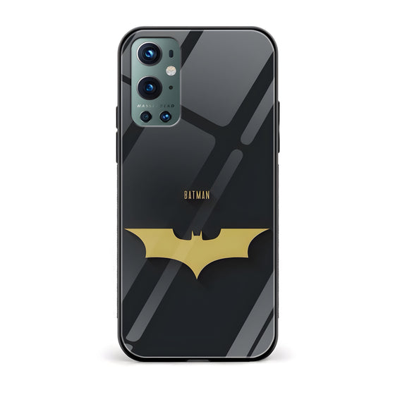 Batman Printed Glass Back Phone Case