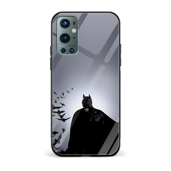 Batman Printed Glass Back Phone Case