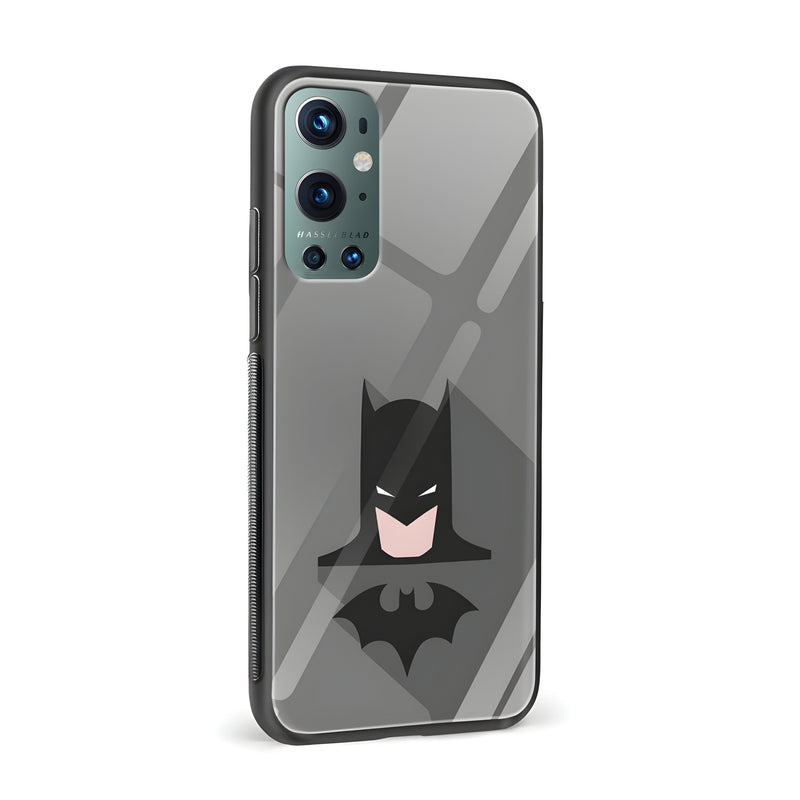 Batman Printed Glass Back Phone Case