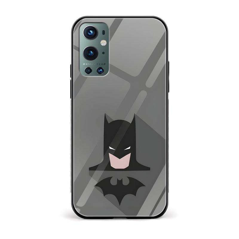 Batman Printed Glass Back Phone Case