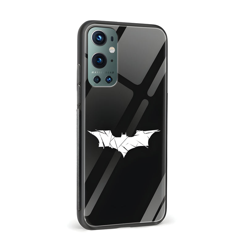 Batman Printed Glass Back Phone Case