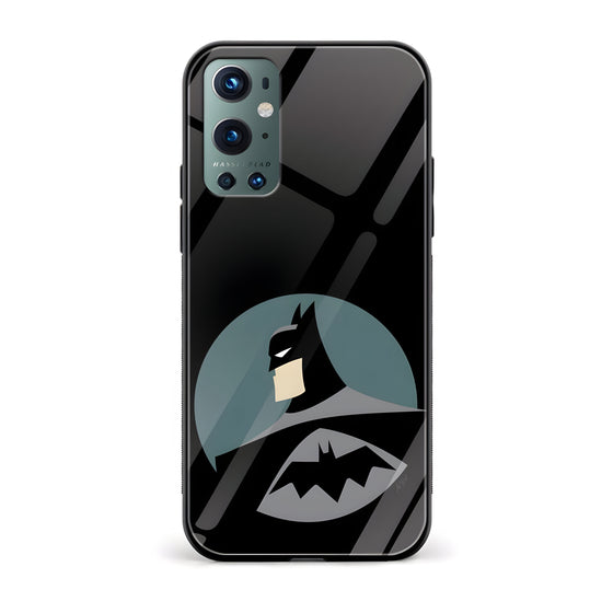 Batman Printed Glass Back Phone Case