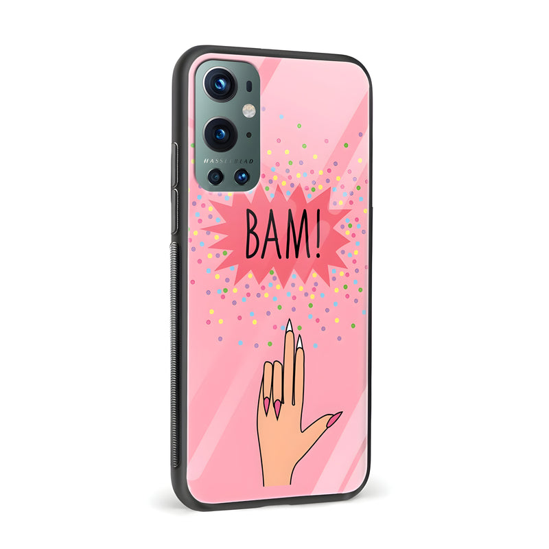 BAM Printed Glass Back Phone Case