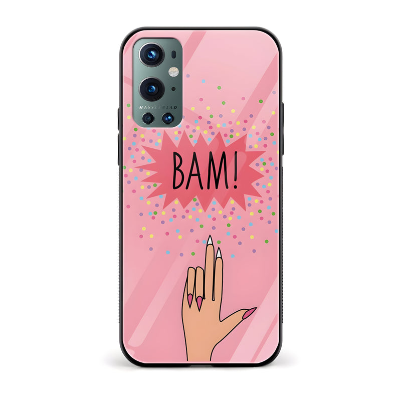 BAM Printed Glass Back Phone Case