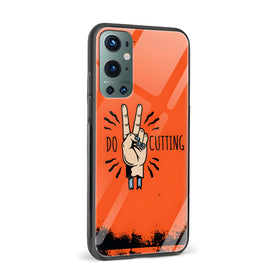 Do Cutting Printed Glass Back Phone Case