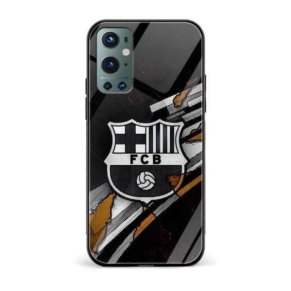 FCB Barcelona Glass Back Phone Case