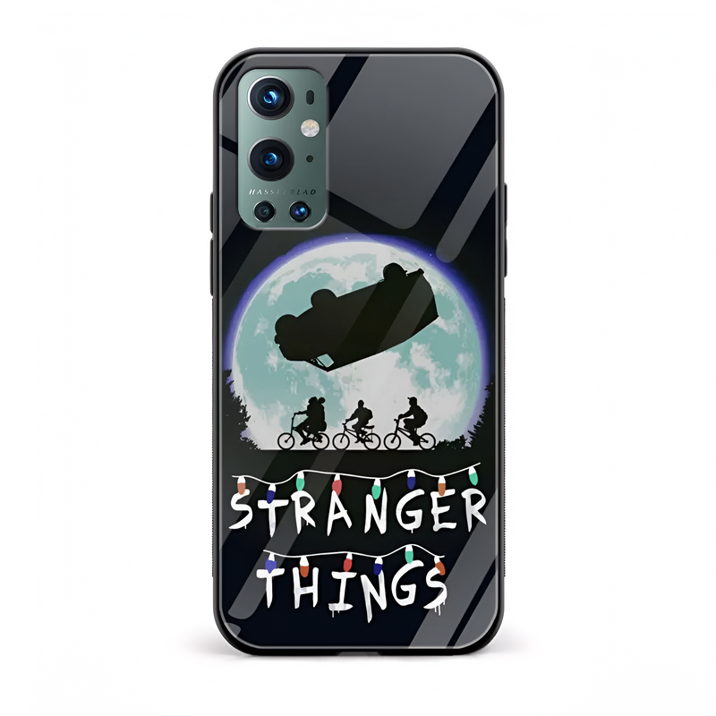 Stranger Things Glass Back Phone Case