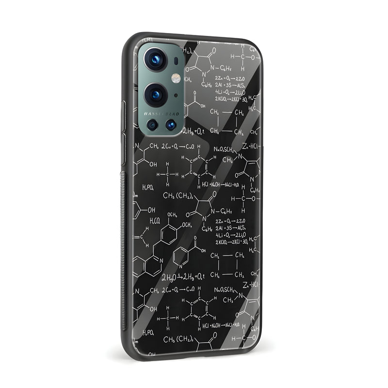 Chemistry Freak Glass Back Phone Case