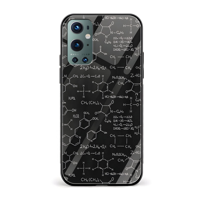 Chemistry Freak Glass Back Phone Case