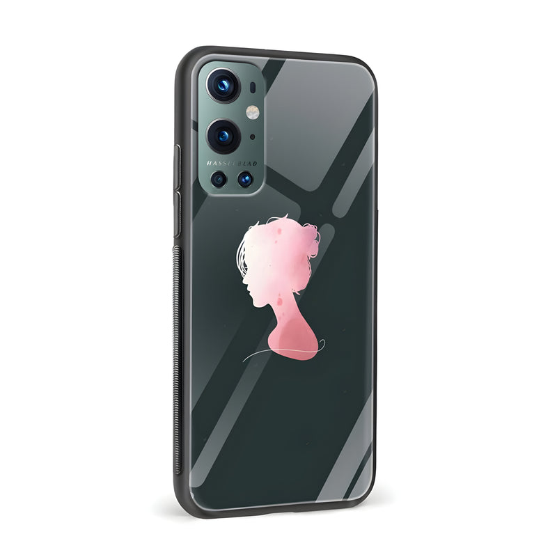 Feminine Glass Back Phone Case