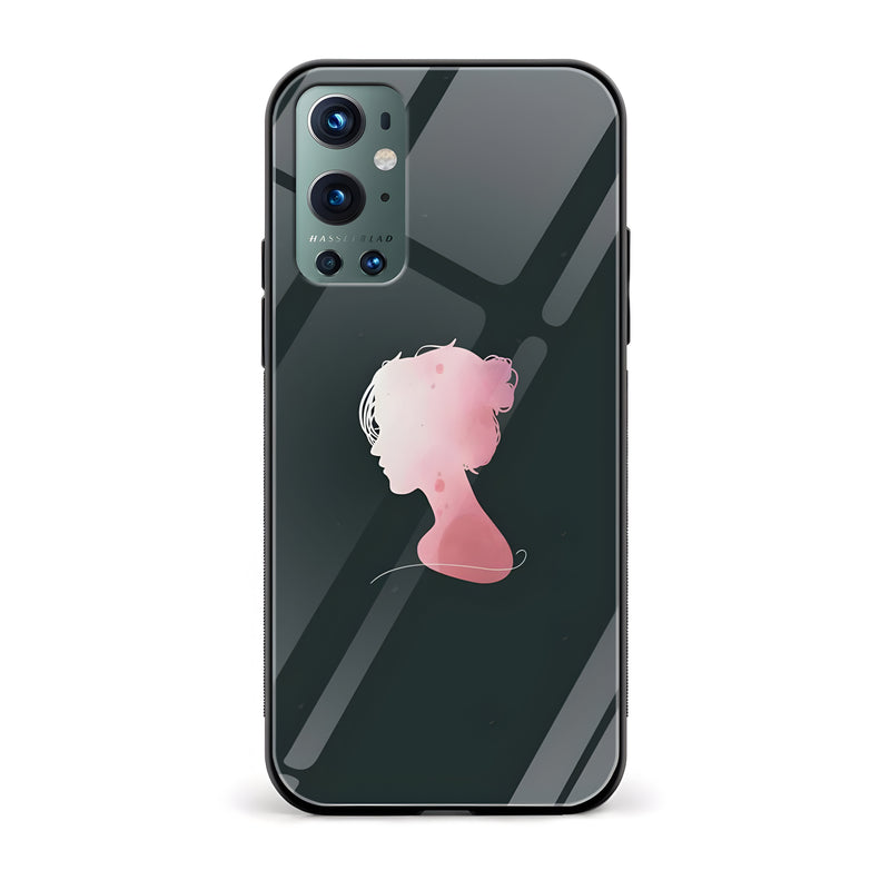 Feminine Glass Back Phone Case