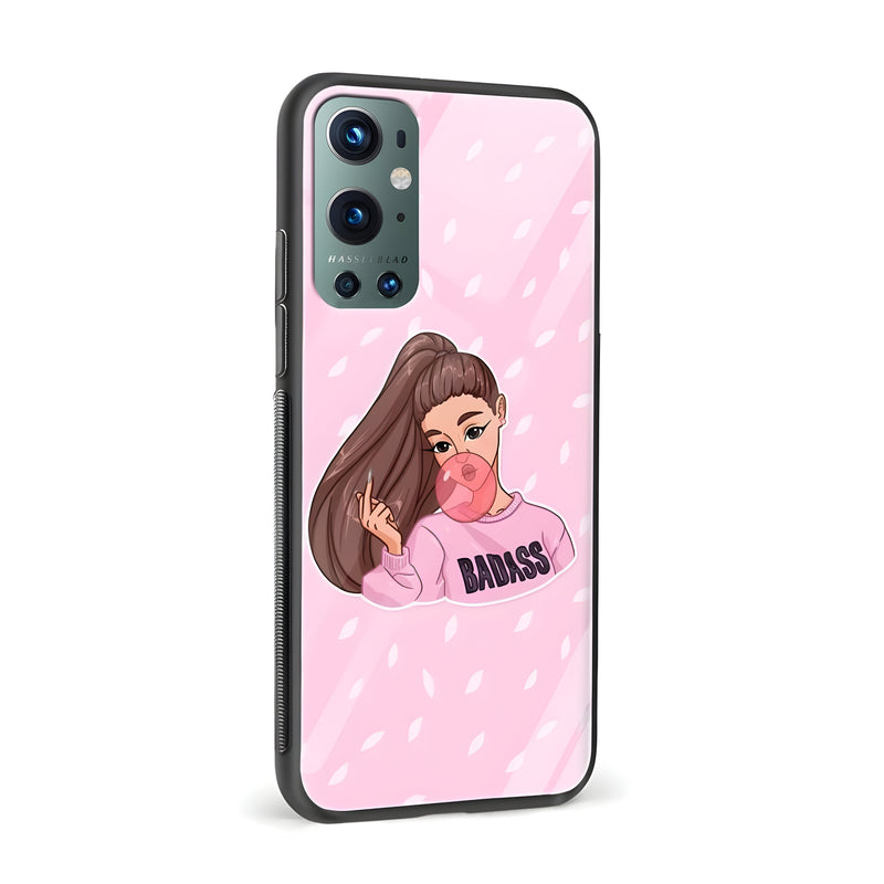 BadAss Girl Glass Back Phone Case