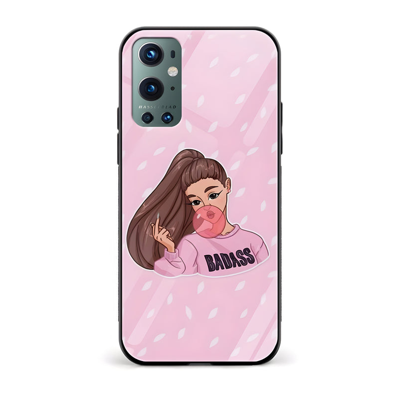 BadAss Girl Glass Back Phone Case