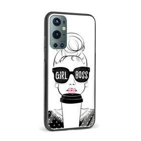 GirlBoss Lady Glass Back Phone Case