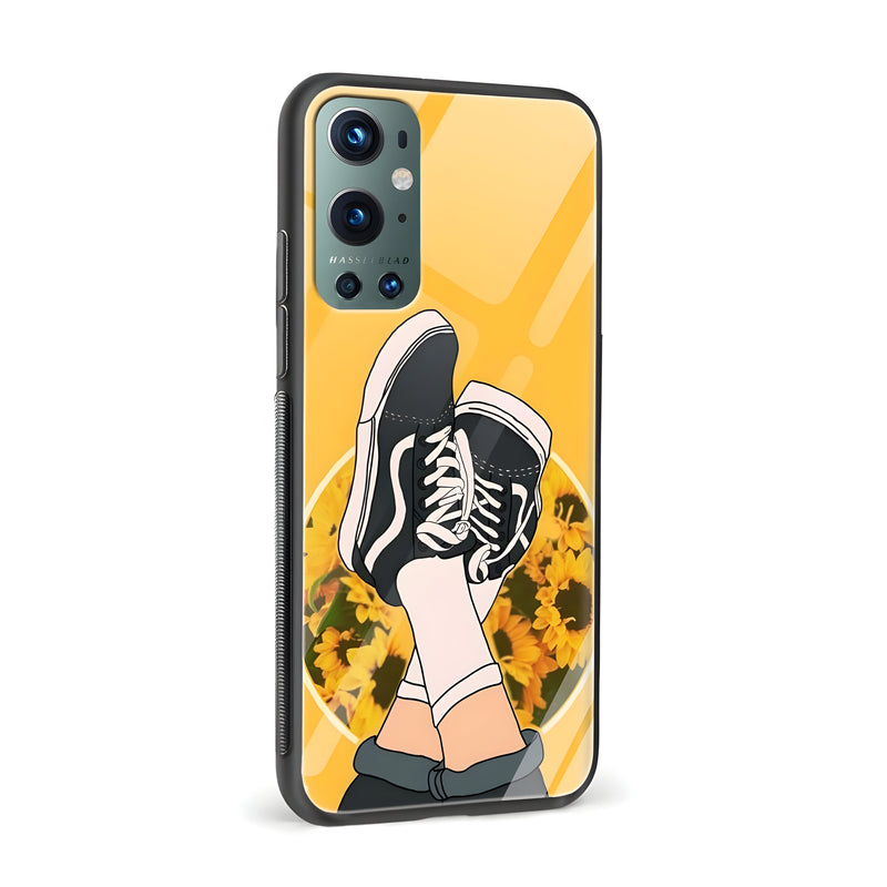 Girls Vans Glass Back Phone Case