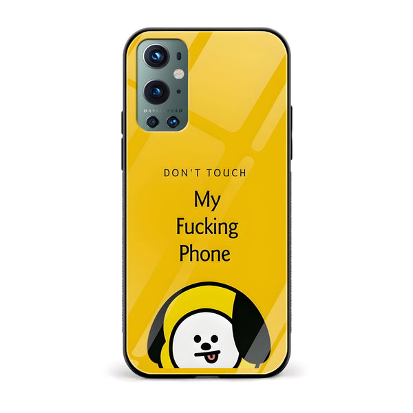 Don’t Touch My Fucking Phone Glass Back Phone Case