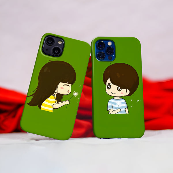 Cute Cartoon Couple case