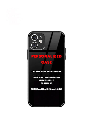 personalized metal glass case (customize)