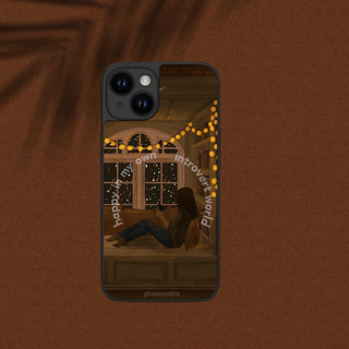 happy introvert girl case