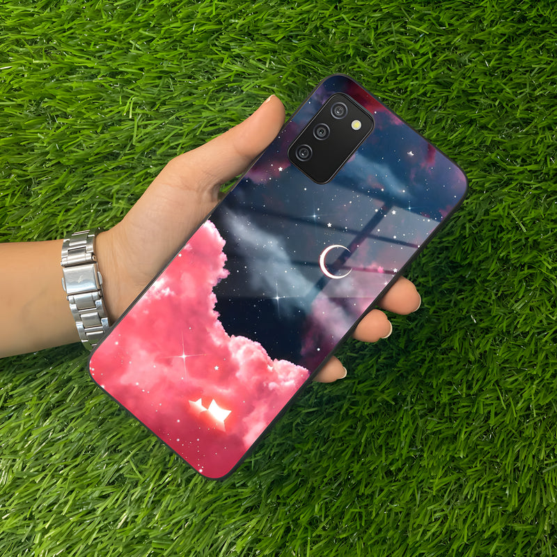 Aesthetic Cloud Glass Case Cover