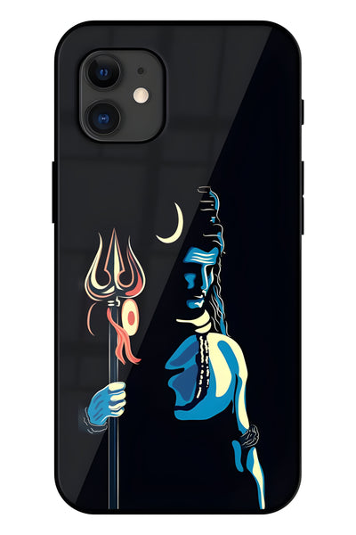 Jay Bhole Printed Glass Back Phone Case