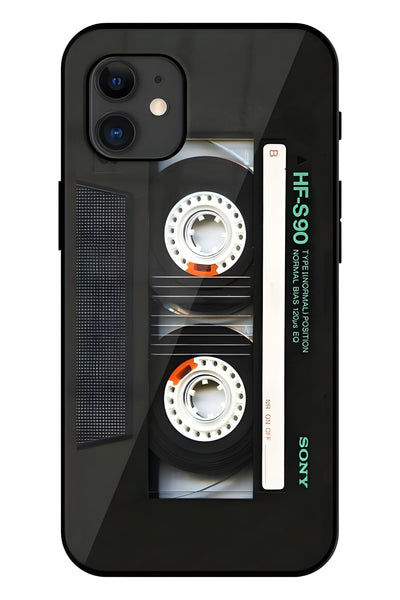 Sony Hf-S90 Cassette Printed Glass Back Phone Case