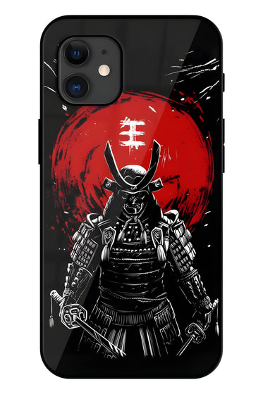 Shedow Fighter Printed Glass Back Phone Case