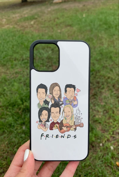 All friends gang case white