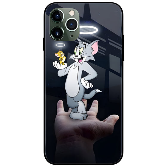 Tom and Jerry Tribute Glass Case Back Cover