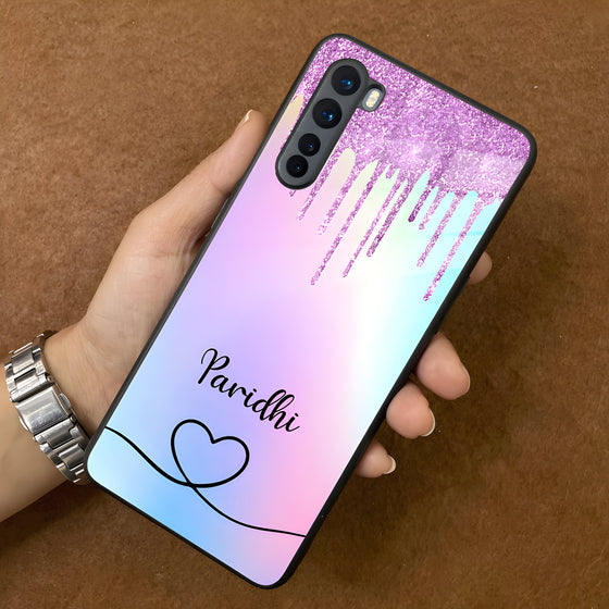 MultiColor Glitter Glass Case