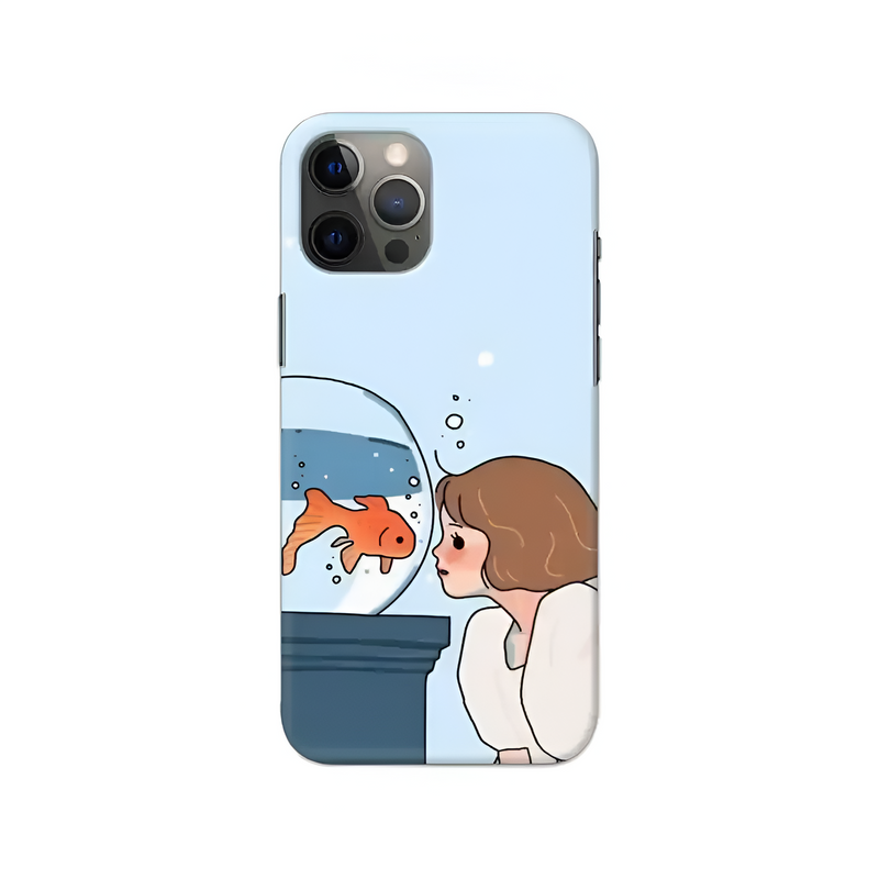 Fish Lover Slim Hard Phone Case