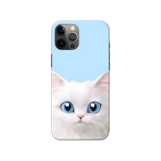 Blue Eyes Cat Slim Hard Phone Case