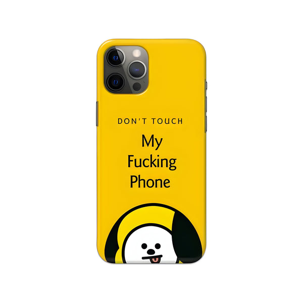 Don’t Touch My Fucking Phone Slim Hard Phone Case